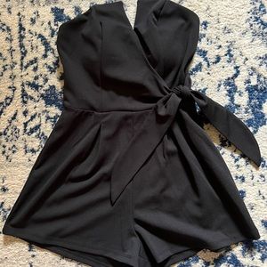 NWT black romper